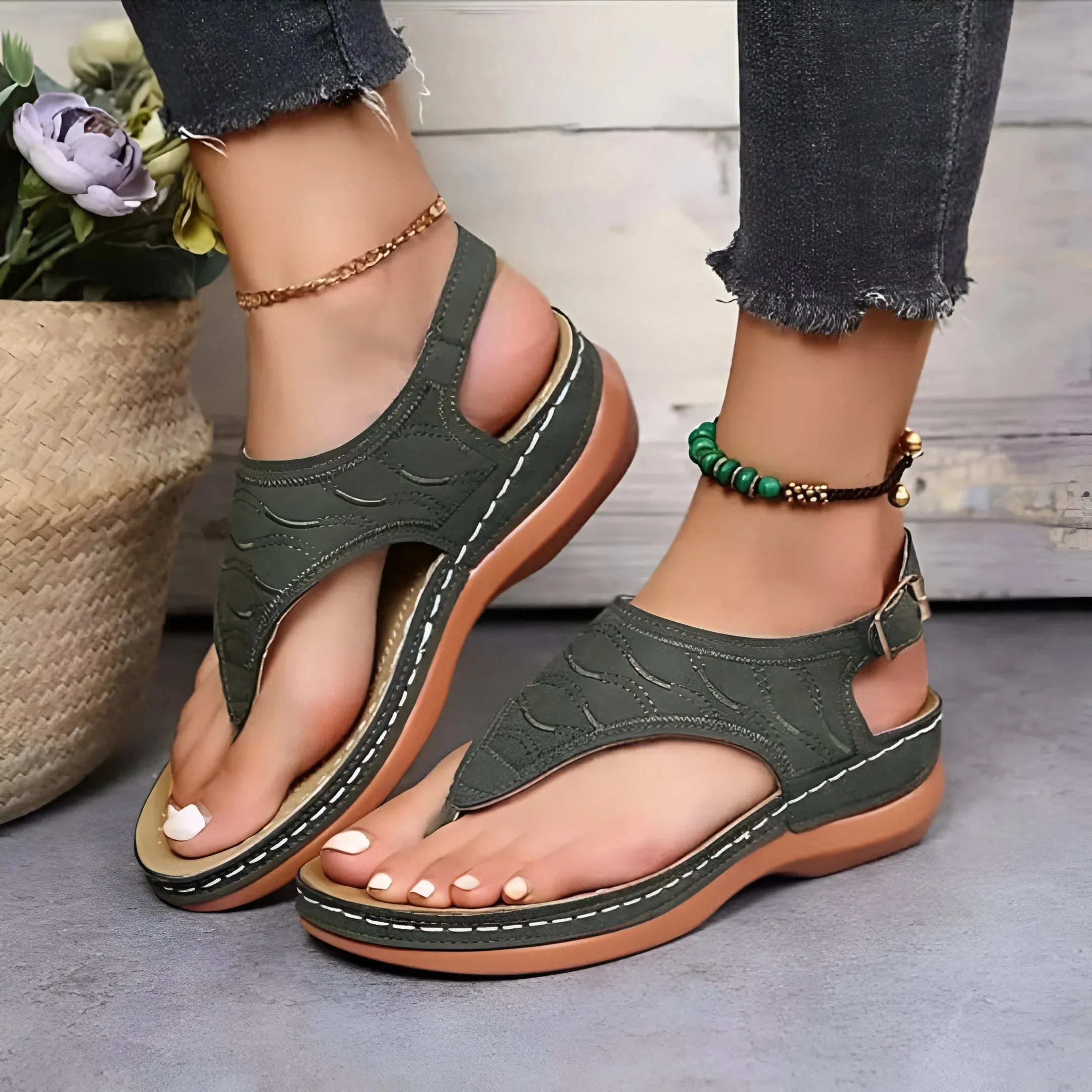 Women’s Orthopedic Wedge Heels Sandals