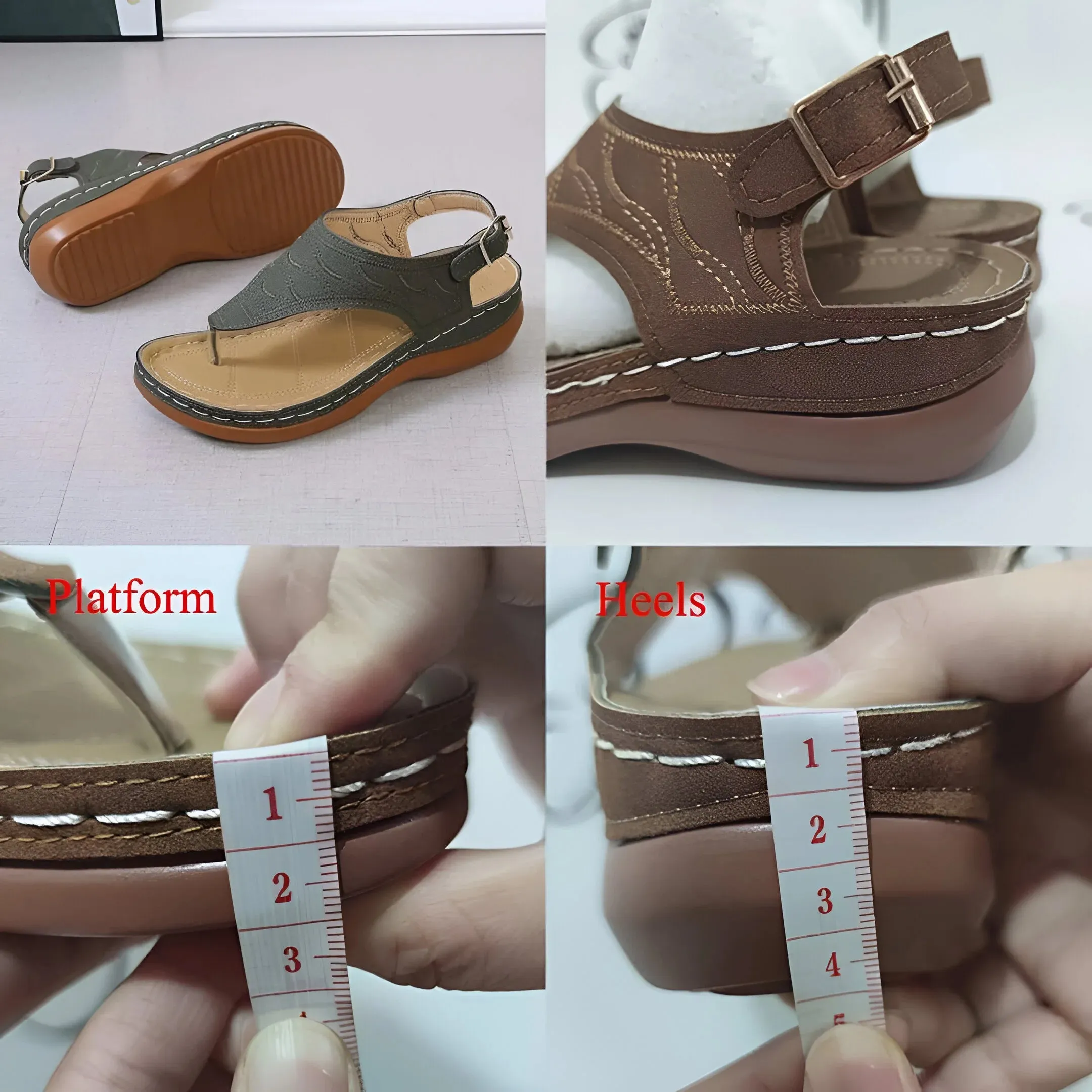 Women’s Orthopedic Wedge Heels Sandals