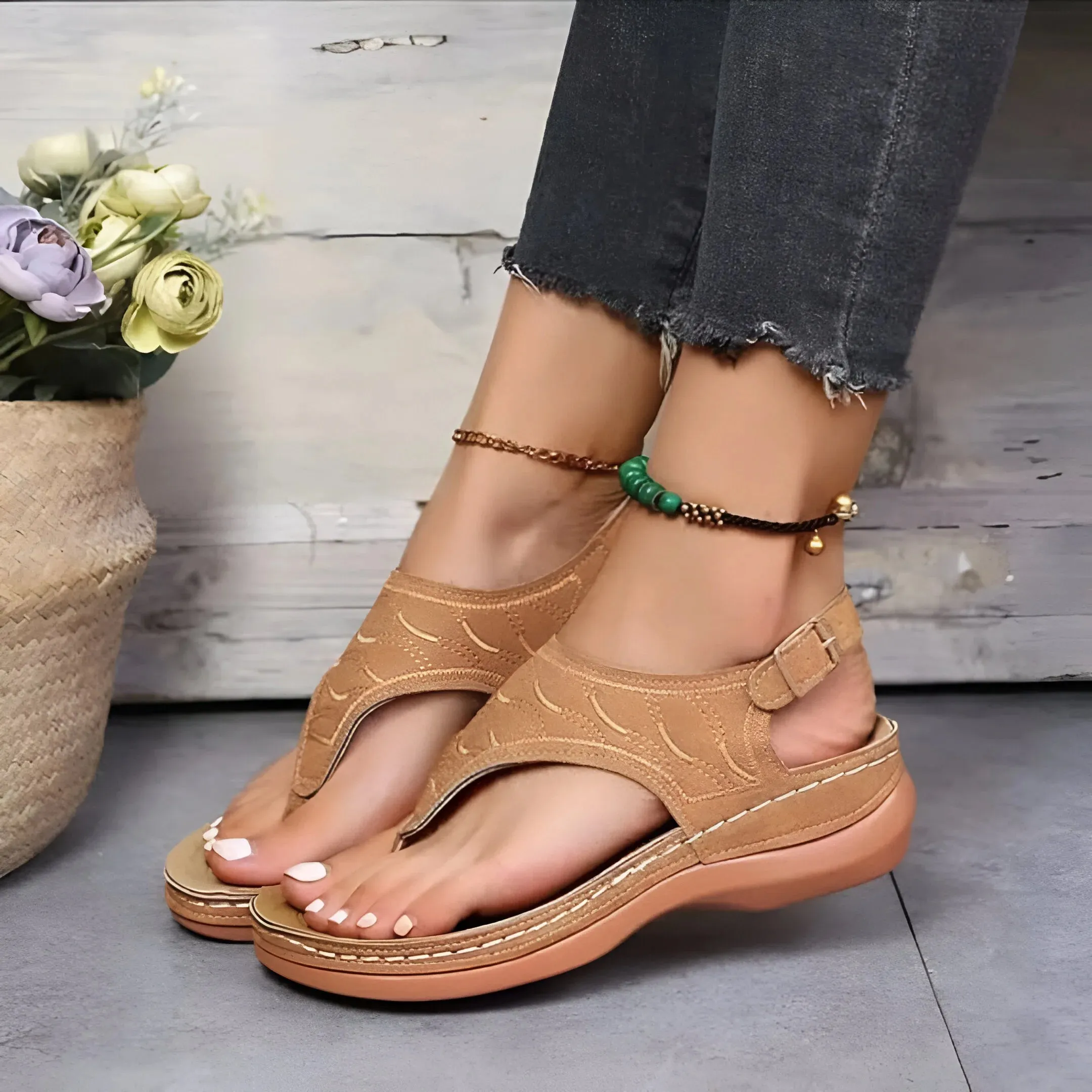 Women’s Orthopedic Wedge Heels Sandals