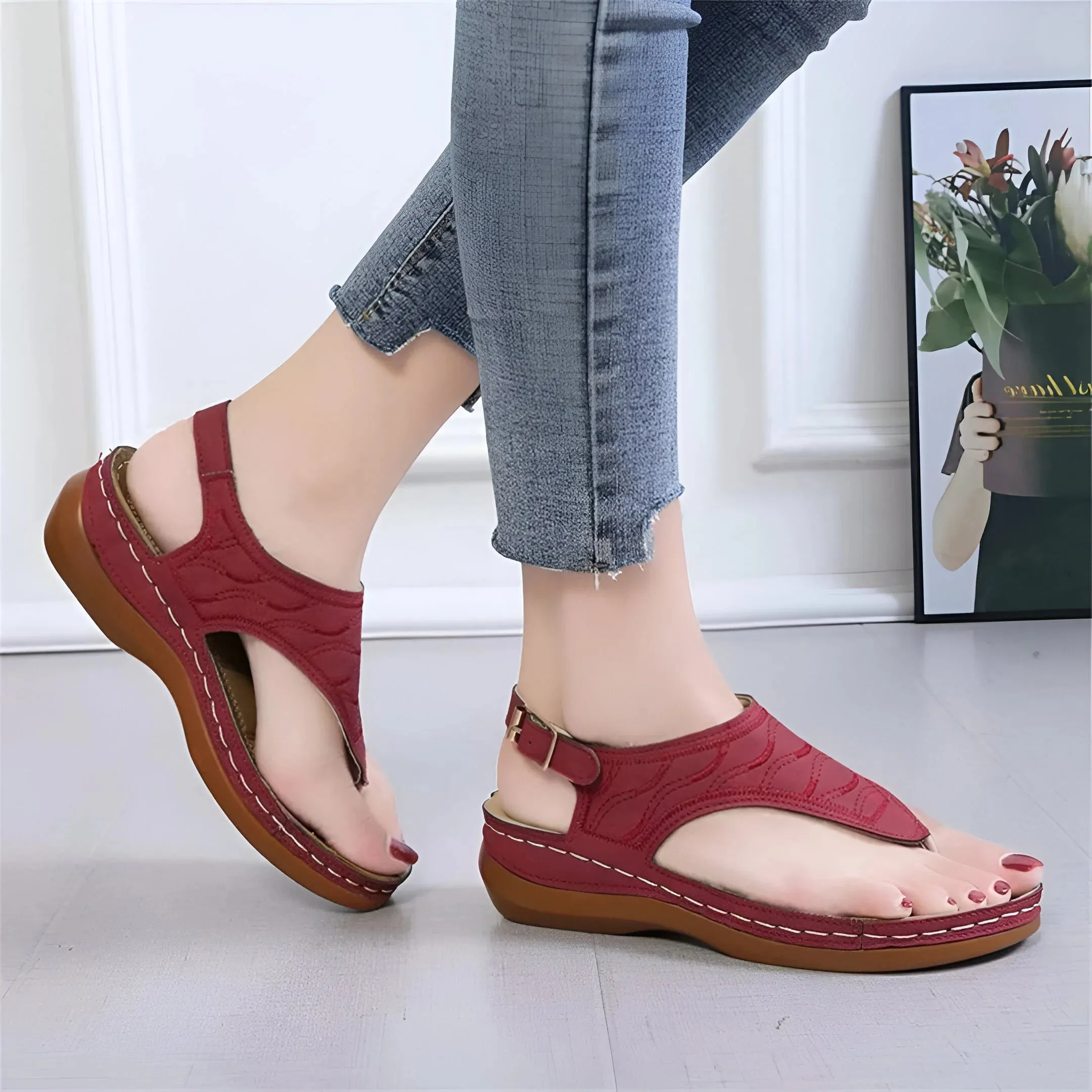 Women’s Orthopedic Wedge Heels Sandals