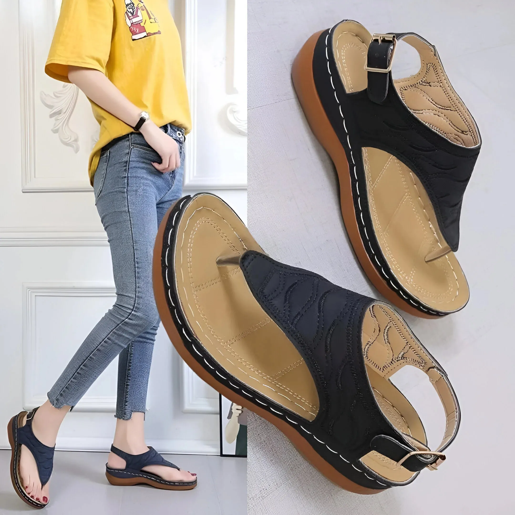 Women’s Orthopedic Wedge Heels Sandals