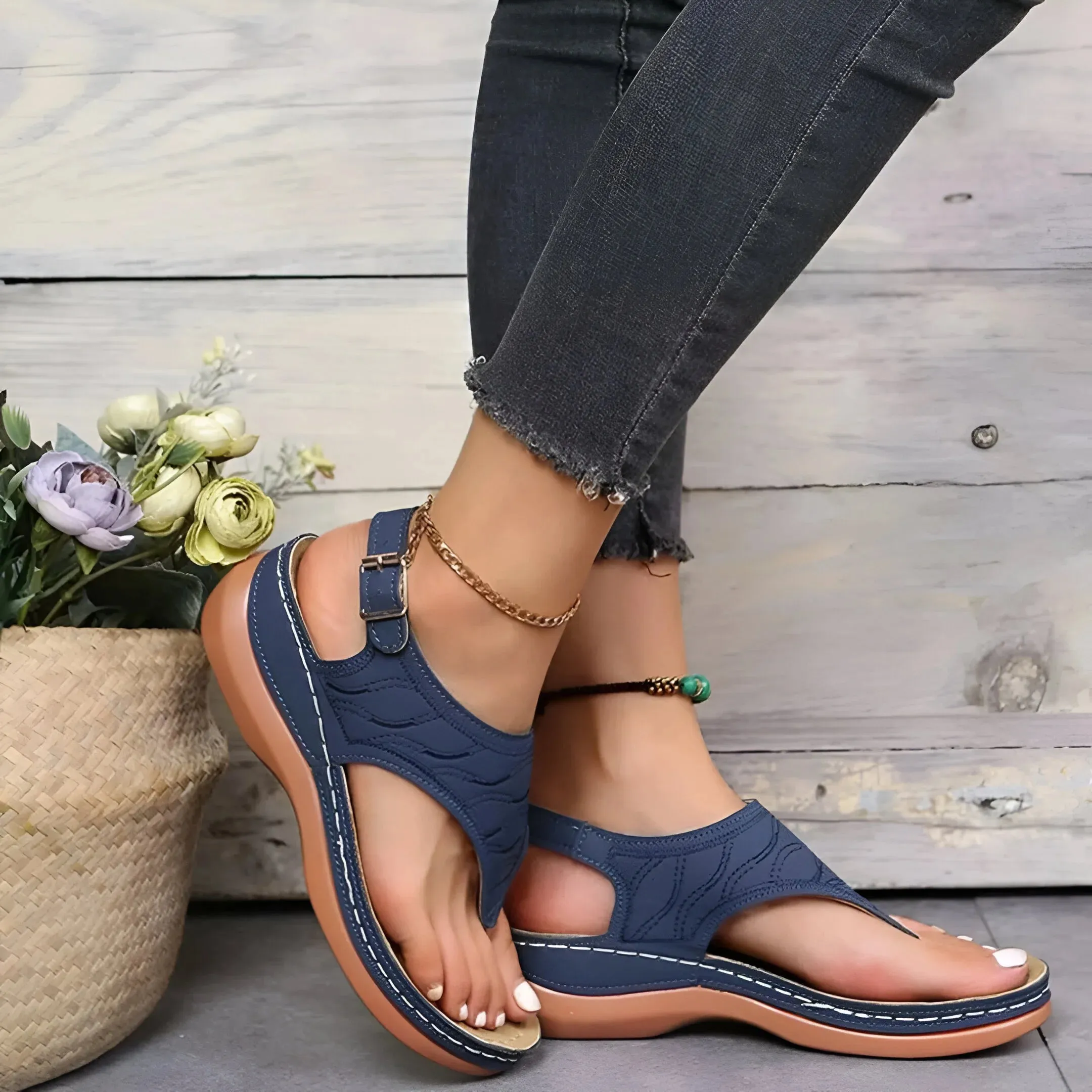 Women’s Orthopedic Wedge Heels Sandals