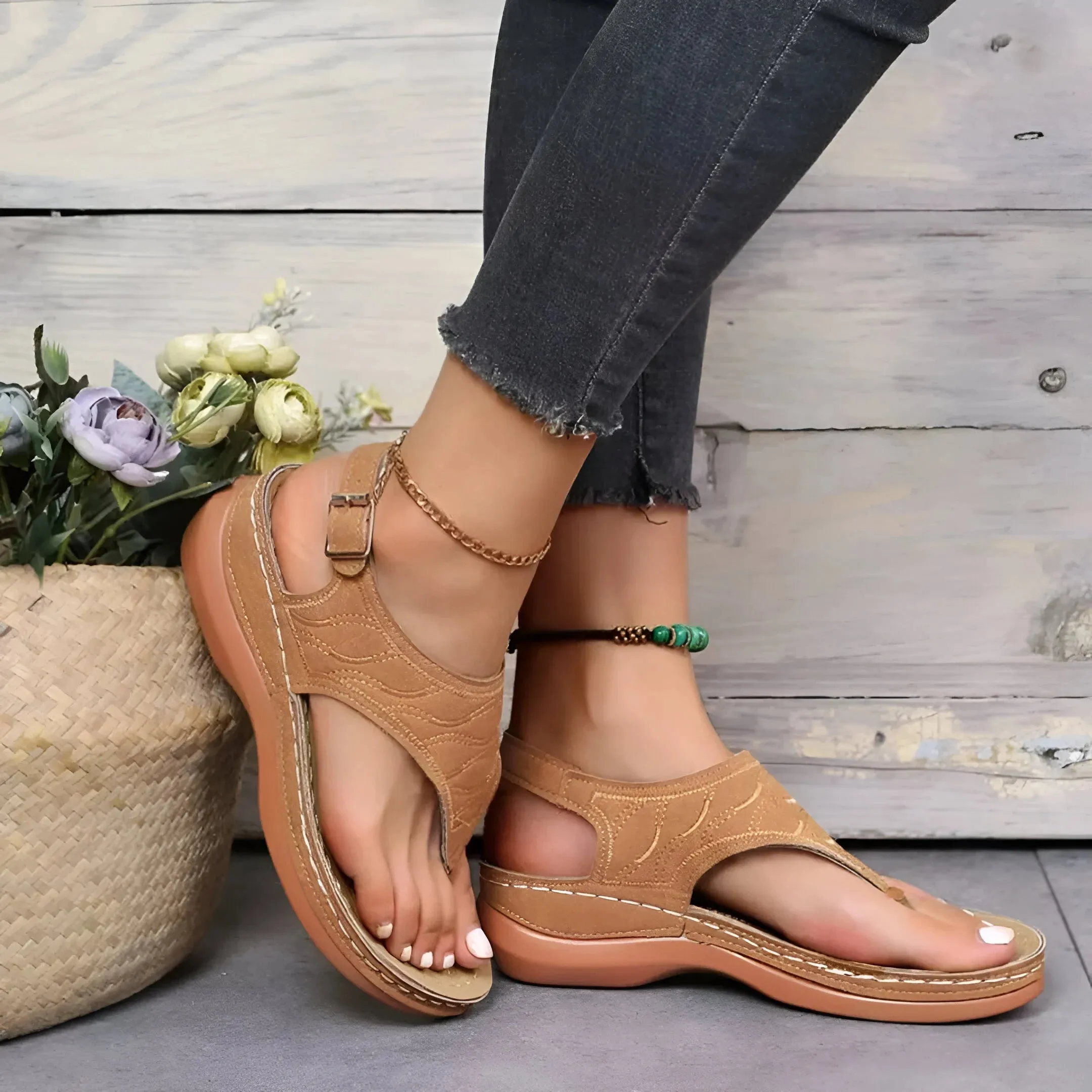Women’s Orthopedic Wedge Heels Sandals