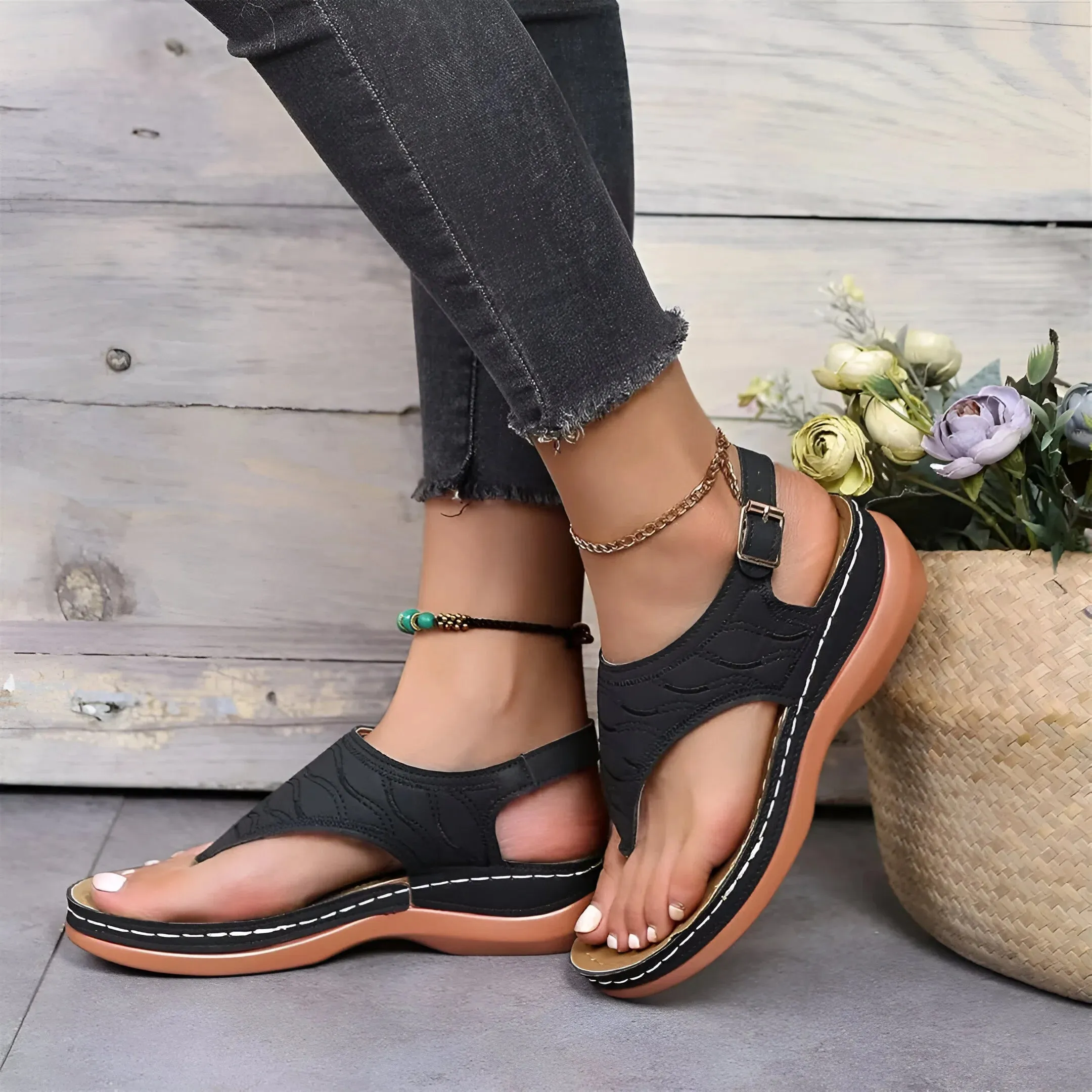 Women’s Orthopedic Wedge Heels Sandals