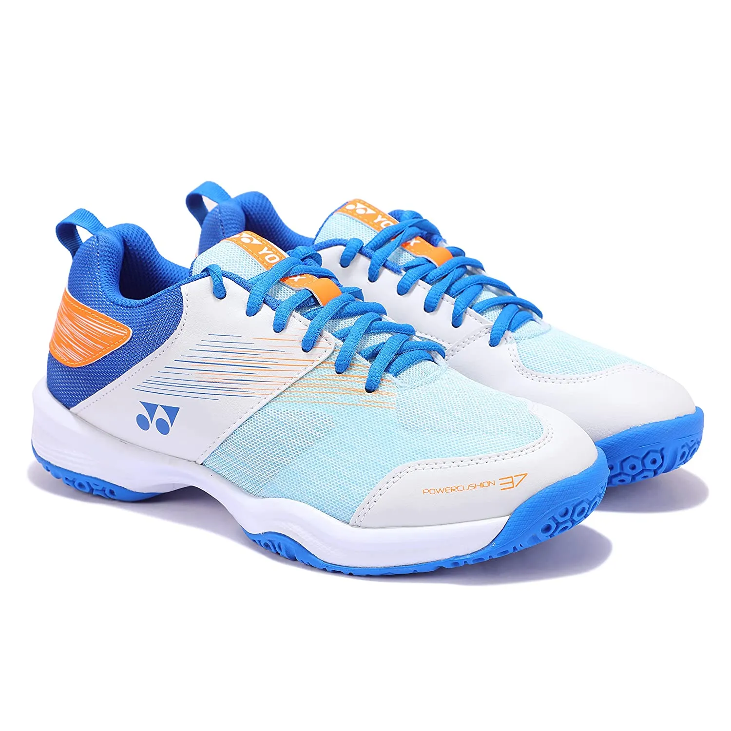 Yonex Power Cushion 37 EX Badminton Shoe White Blue