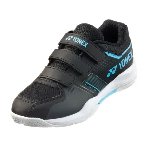 Yonex Power Cushion Strider Flow JUNIOR BELT Badminton Shoes Black/ Blue